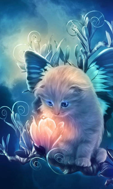 5d Cat Diamond Painting Kit Premium-55